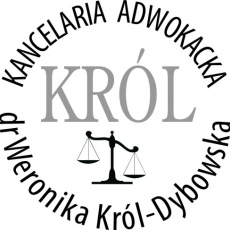 Adwokat dr Weronika Król-Dybowska Kancelaria Adwokacka