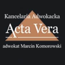 Acta Vera adwokat Marcin Komorowski