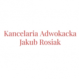 Kancelaria Adwokacka Adwokat Jakub Rosiak